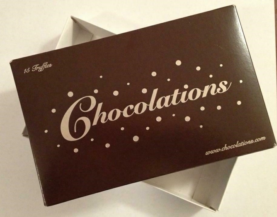 Cardboard Chocolate Box
